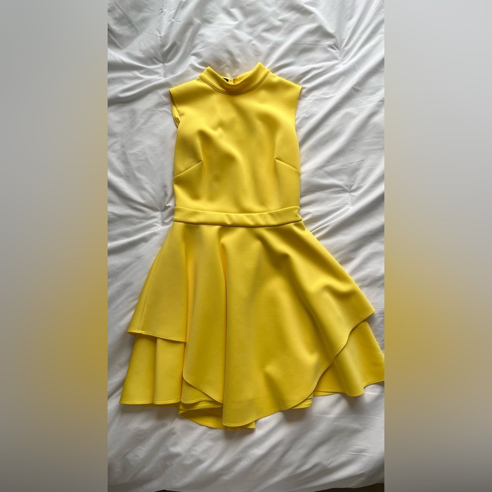 BEBE High Neck Sleeveless Dress